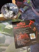 Srebrna moneta 5$ Mroczny Rycerz, Batman, Niue Island 2oz Ag999