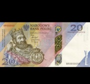 Banknot 20 zł - Tysiąclecie koronacji Bolesława Chrobrego z 2025 roku