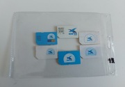 Zestaw kart sim z logo ERA GSM - unikat
