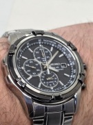 Zegarek męski Seiko Chronograph Stan, Nowy pasek