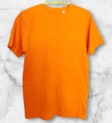 Pomarańczowa koszulka na krótki rękaw t-shirt rozmiar XS