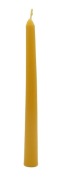 Swieczka z naturalnego wosku pszczelego 20  cm.