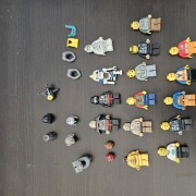 OKAZJA Klocki lego figurki minifigurki akcesoria hełmy 