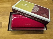 Damski skórzany portfel Peterson w pudełku prezentowym