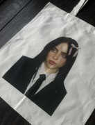 Torba bawełniana torebka tote bag bawełna Billie Eilish coquette 