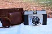 Aparat analogowy Ilford Sportsman z futerałem 