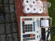 kalkulator Casio FX1011 na taśmę rok 1990 sprawny