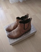 Botki damskie  skórzane  40 Lasocki - CCC