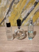 Chanel, Valentino, Lancaster - Końcówki perfum