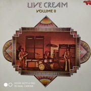 CREAM  Live Cream Volume II   LP(GER) NM