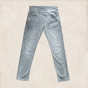 G-Star Raw 3301 straight szare jeansy męskie z przetarciami 3234