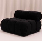 Sofa modułowa czarna