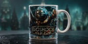 Bioshock gra prezent dla gracza geeka kubek ceramiczny gadzet