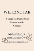 WIECZNE TAK Nauki przedmałżeńskie, poradnia rodzinna, bierzmowanie