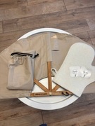 PROMOCJA! Wachlarz do Sauny z Litego Dębu + Olejek eteryczny 30 ml