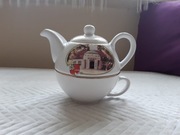 NOWY zestaw imbryk z filiżanką