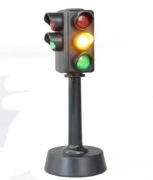 Mini Znaki Drogowe LED Zabawka Edukacyjna Bezpieczeństwo Dla Dzieci