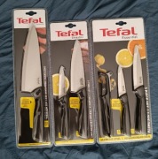 Zestaw Noży ze stali nierdzewnej TEFAL Essential z Obieraczką 6el.