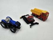 Siku zestaw pojazdów roboczych traktor wywrotka ratrak