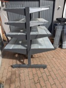 Regał magazynowy warsztatowy podwójny