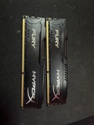 HyperX Fury Black DDR3 16GB (2x8GB) 1600MHz CL10