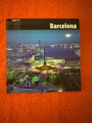 Barcelona kalendarz 2011, ścienny, 16x16cm, do kolekcji