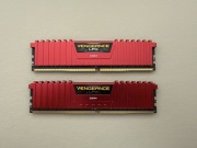 Pamięć ram Corsair Vengeance LPX Red 16GB (2 x 8GB) DDR4 DRAM 2400MHz C16