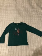 Nowa bluzka 140 ciemna zieleń