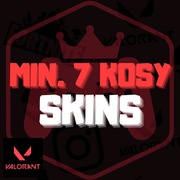 EU | KONTO VALORANT | GWARANTOWANE 7 SKINY DO KOSY | PEŁNY DOSTĘP