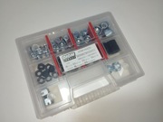 Zestaw nakrętek drobnozwojowych M8-M16 - rozmiar średni