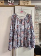 Bluzka w kwiaty rozmiar 46 | nowa, bez papierowej metki