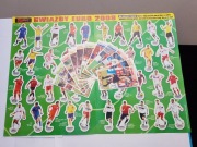 Naklejki z piłkarzami Euro 2008 / Bravo Sport - 61szt.