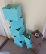 Abażury do lampy wiszącej i lampki nocnej - kpl. lub na sztuki 25/30zł