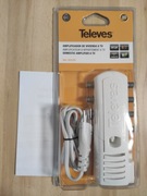 Wzmacniacz TV DVB-T Televes ref. 553120, filtr LTE 4G / 5G