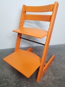 Krzesełko Stokke Tripp Trapp - NOWY MODEL - Baby Set - Pomarańczowe