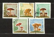 ZSRR  - grzyby F nr 2983-2987
