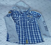 Sportowa Koszula bluza z kapturem Cool Club  * 140