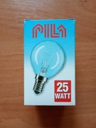 ŻARÓWKA KULKA TARDYCYJNA PRZEŹROCZYSTA 25W E14 PILA