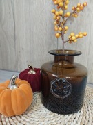 Wazon brązowy Glass Art MK