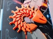 Ruchoma ryba 3D – elastyczny gadżet!