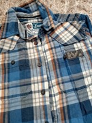 Koszula krata flanela 134 cm 100% bawełny