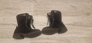 Buty czarne jesień/zima/wiosna zamek rozmiar 25