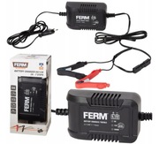 Prostownik ładowarka do akumulatora FERM 6-12 V 2a