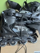 Nowe Rolki RAVEN Profession Black 38-42 | Nieużywane, Kauczukowe Kółka