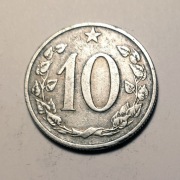 Czechosłowacja - Moneta 10 halerzy 10 Haleru 1961