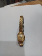 ZentRa 17 Rubis – Klasyk Vintage, Złocenie 20 Mikron, Sprawny!Bransoleta GF