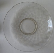 PATERA/TALERZ I 4 TALERZYKI - STARE POLSKIE SZKŁO