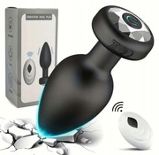 Wibrujący korek analny z pilotem