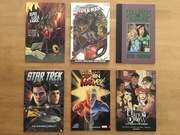 6 Komiksów - Spider-man Captain Marvel Star Trek Strangers in Paradise