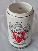 Kufel kolekcjonerski Solidarność KWK Jas-Mos Bardoń Tułowice.